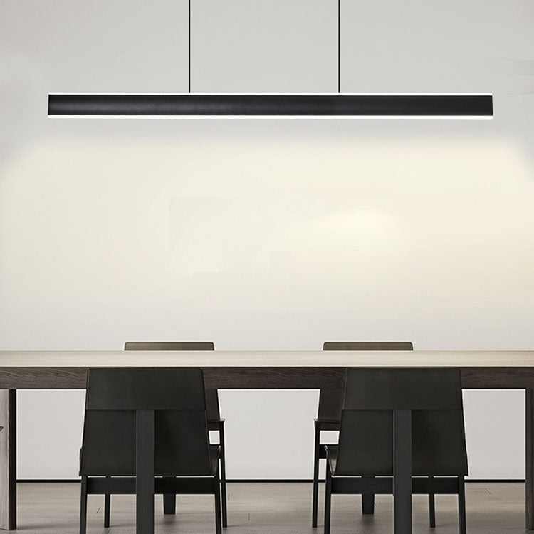 Rectangular Shape Island Pendant Modern Style Metal 2 Lights Island Lighting for Bedroom