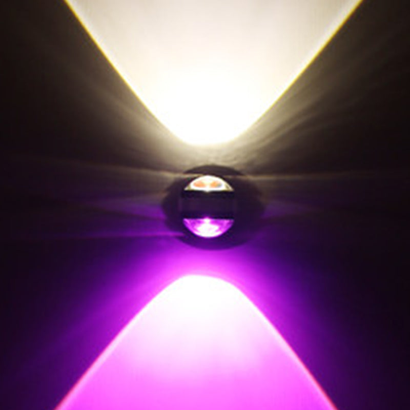 Contemporary Style Geometric Wall Lighting Metal 2 Lights Wall Sconces