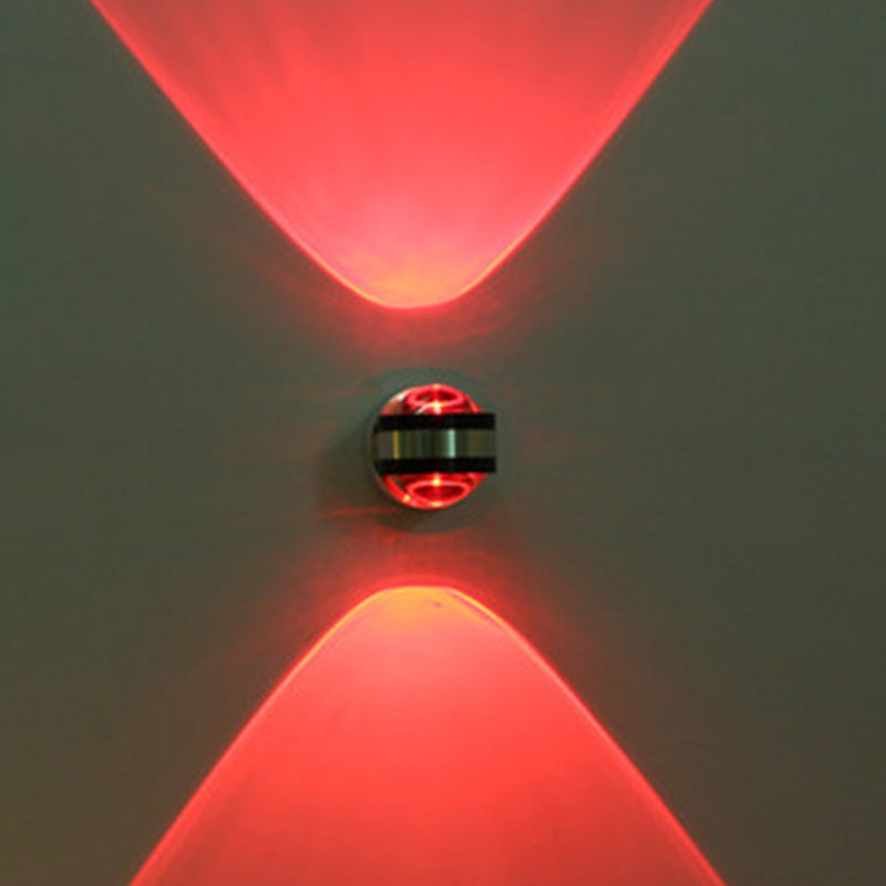 Contemporary Style Geometric Wall Lighting Metal 2 Lights Wall Sconces