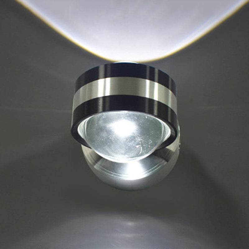 Contemporary Style Geometric Wall Lighting Metal 2 Lights Wall Sconces