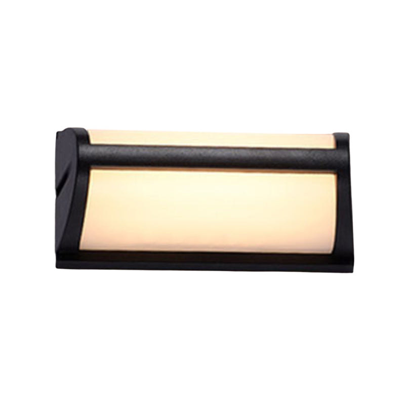 Contemporary Style Geometric Wall Mounted Lamps Metal 1 Light Wall Light Sconce