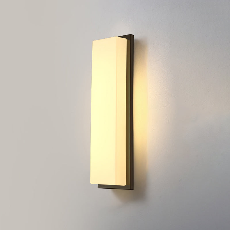Contemporary Style Wall Mount Lamp Glass Wall Sconce for Bedroom