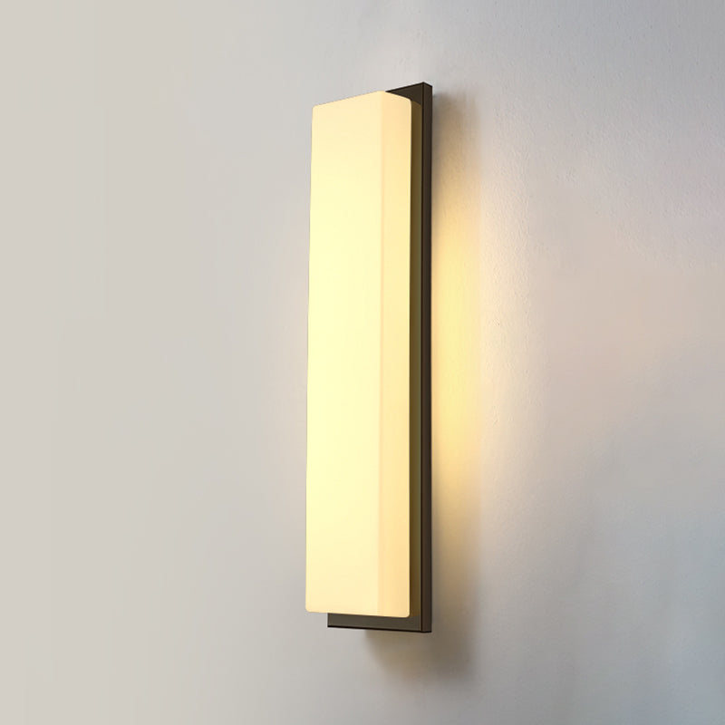 Contemporary Style Wall Mount Lamp Glass Wall Sconce for Bedroom