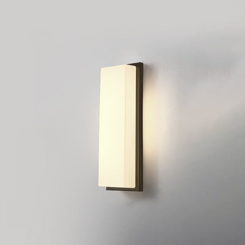 Contemporary Style Wall Mount Lamp Glass Wall Sconce for Bedroom