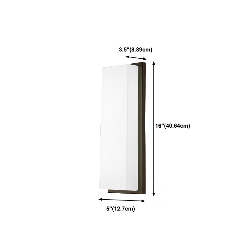 Contemporary Style Wall Mount Lamp Glass Wall Sconce for Bedroom