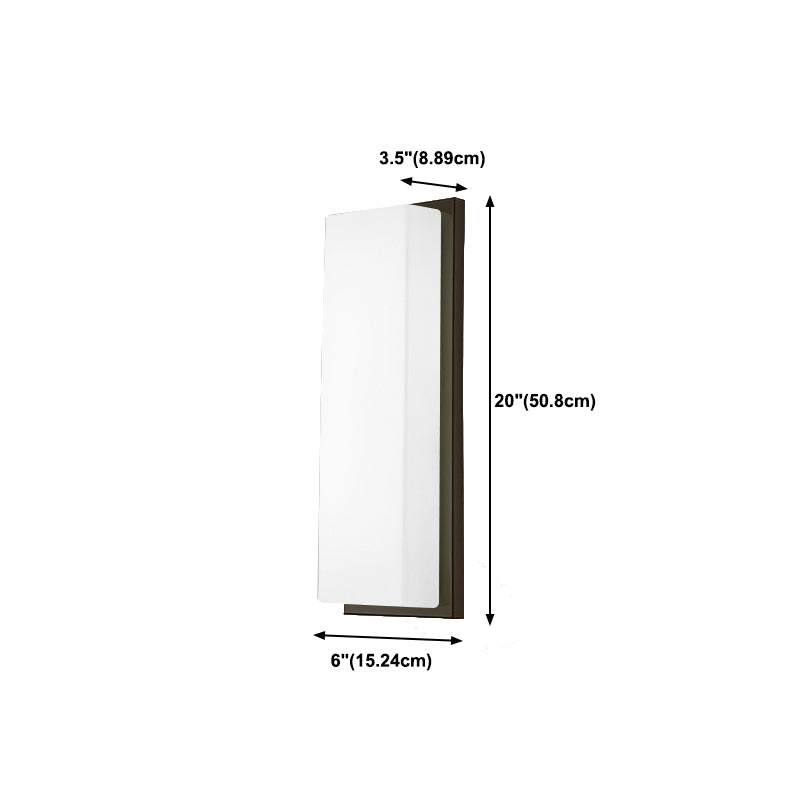 Contemporary Style Wall Mount Lamp Glass Wall Sconce for Bedroom