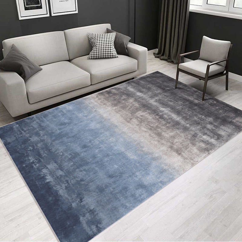 Apricot Geometric Indoor Rug Polyester Modern Rug Washable Rug for Sitting Room