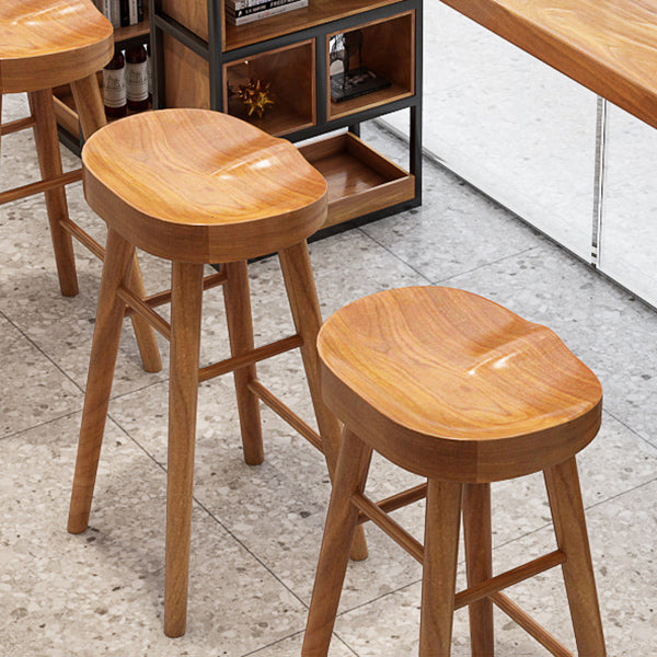 1/4 Piece Solid Wood Pub Set Modern Natural Home Bar Table Set