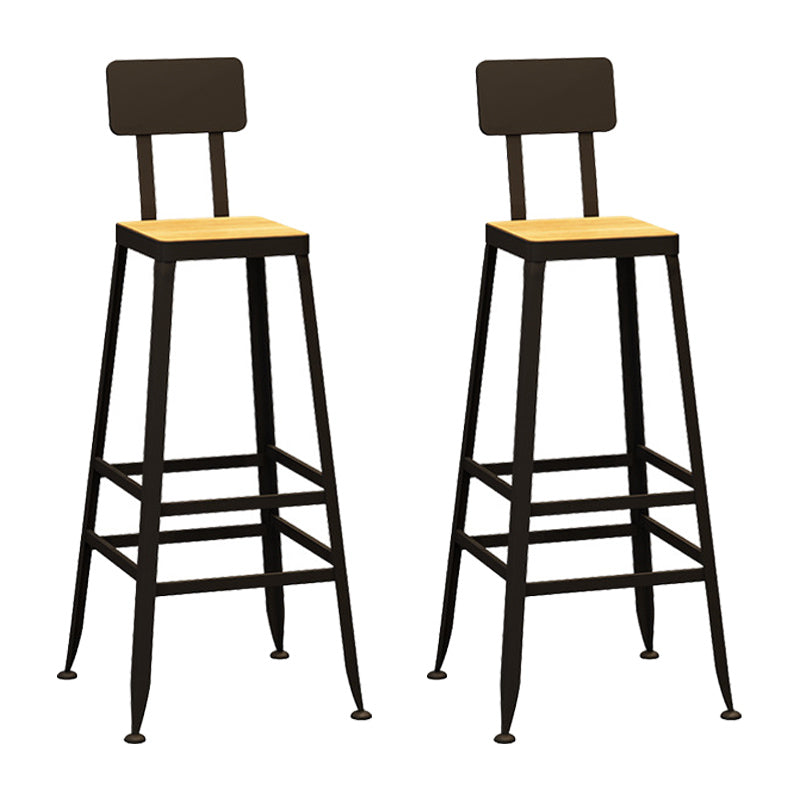 1/2/3/5 Piece Industrial Bar Set Matte Finish Solid Wood Pub Dining Set