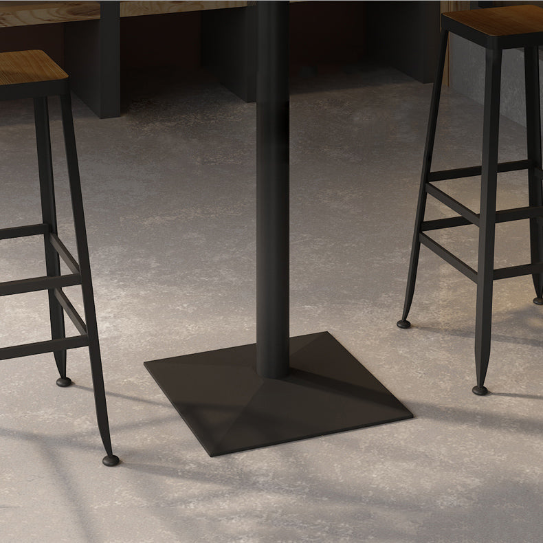 1/2/3/5 Piece Industrial Bar Set Matte Finish Solid Wood Pub Dining Set