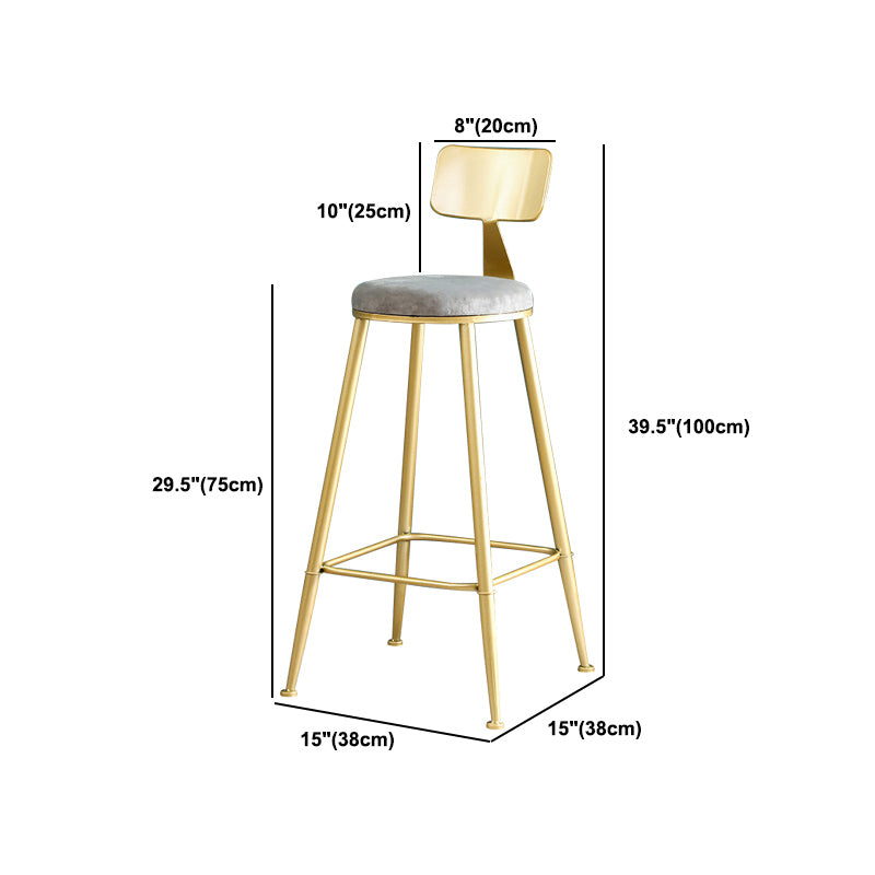 Glam Style 1/3 Pieces Artificial Marble Bar Table Set Fixed Table Counter Set