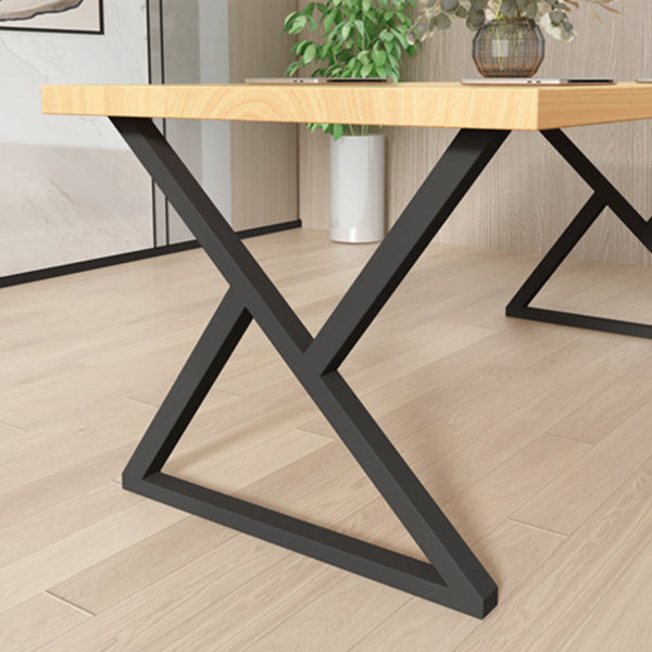 Industrial Pine Dining Room Set 1/4/5 Pieces Rectangle Dining Table Set