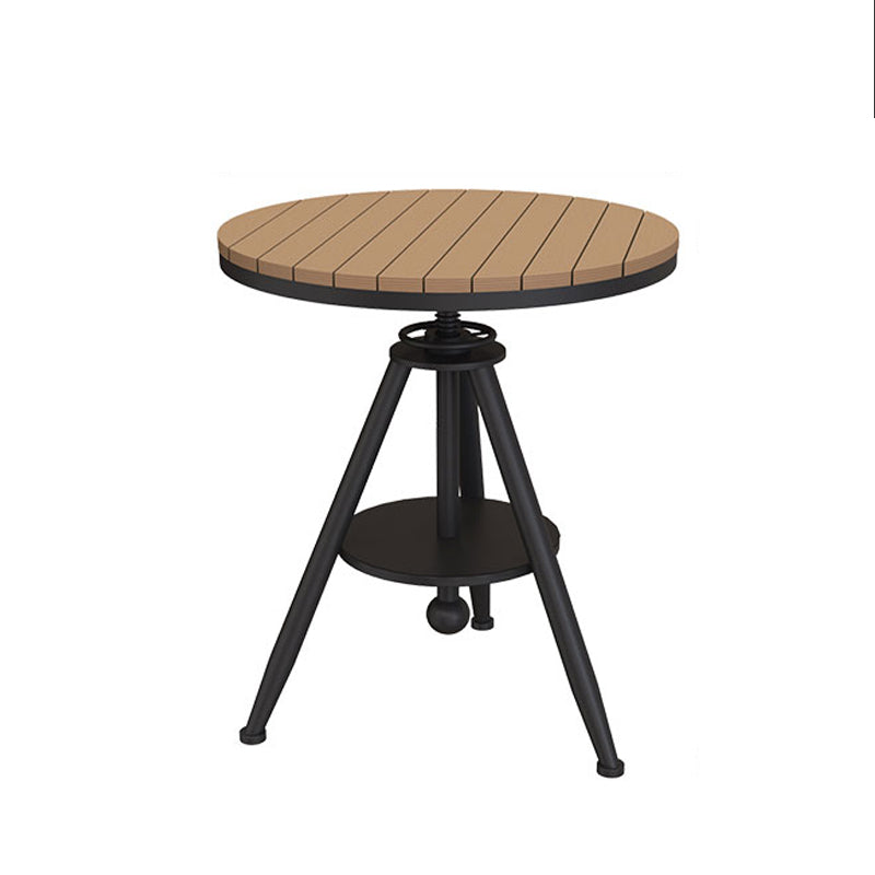Modern 1/2/3 Pieces Dining Set Round Wood Dining Table for Balcony