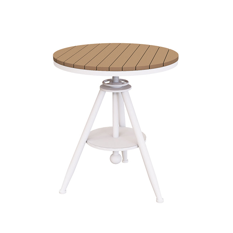 Modern 1/2/3 Pieces Dining Set Round Wood Dining Table for Balcony