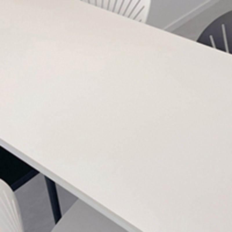 Sintered Stone Home Dining Table Modern Rectangle Dining Room Table