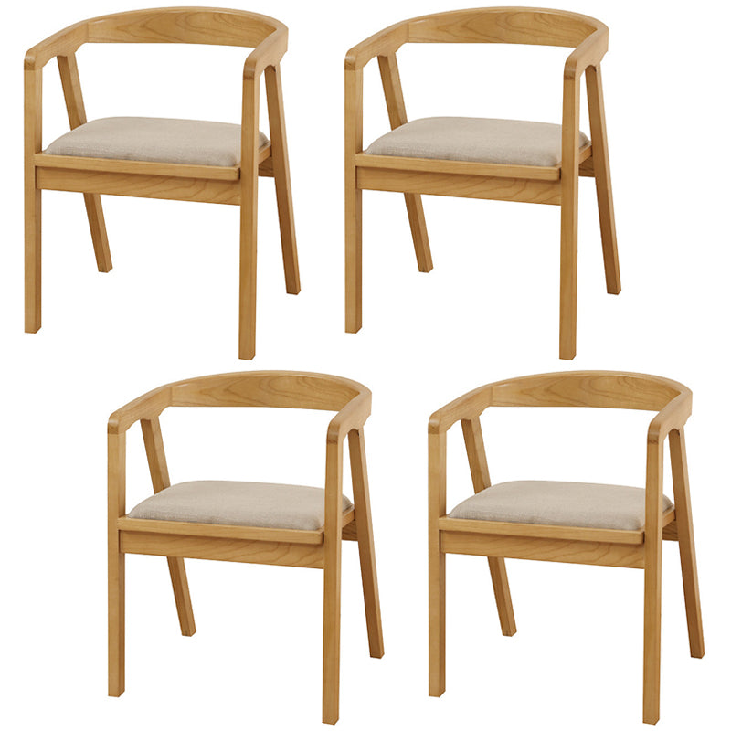 Modern Pine Dining Set 1/4/5/7 Pieces Rectangle Dining Table with Chairs