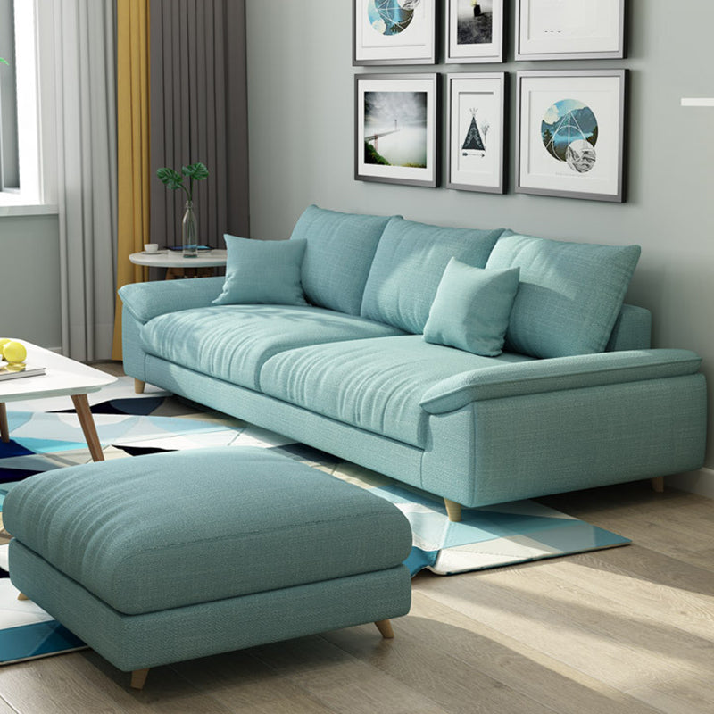 84.65"W √ó 59.06"D √ó 34.65"H Pillow Top Arm Sectionals with Removable Cushions