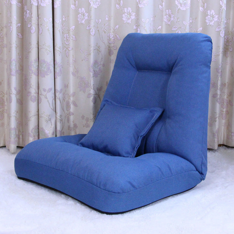 Fabric Convertible Chair 25.5" L x 25.5" W x 25.5" H Armless Chair for Living Room