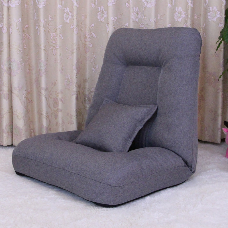 Fabric Convertible Chair 25.5" L x 25.5" W x 25.5" H Armless Chair for Living Room