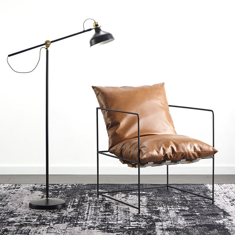 Arm Chair 26.77" L x 26.77" W x 26.77" H Accent Armchair with Pillow Back