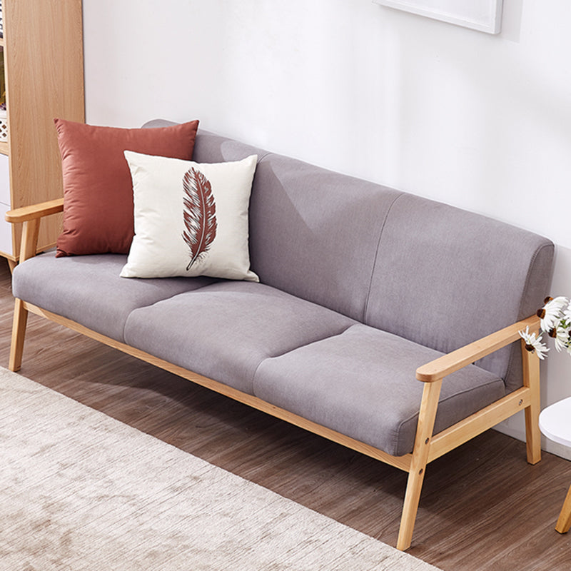 Modern Faux Leather Sofa Set Standard Tight Back Settee Couch