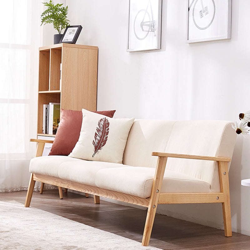 Modern Faux Leather Sofa Set Standard Tight Back Settee Couch