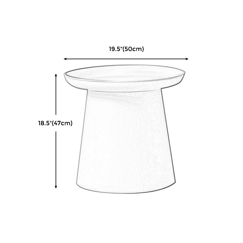 Pedestal Base Plastic Base Design Plastic Table Top Round Side Table