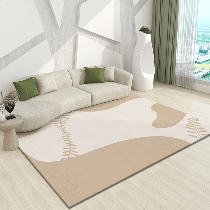 Black Nordic Carpet Polyester Line Carpet Stain Resistant Carpet for Drawing Room