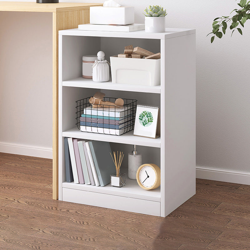 Modern Wooden Night Stand 18.8"/26.7" Tall Nightstand with Shelves