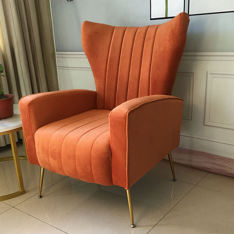 29.9" L x 35.8" W x 40.5" H Arms Included Basic Four Leg Chair