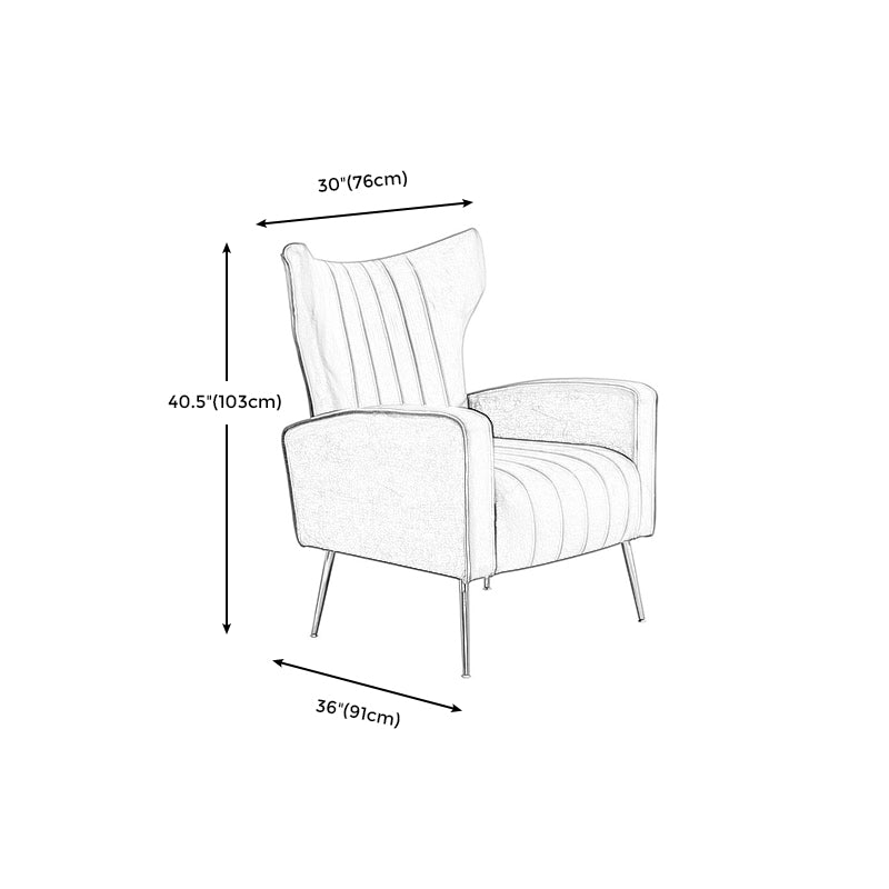 29.9" L x 35.8" W x 40.5" H Arms Included Basic Four Leg Chair