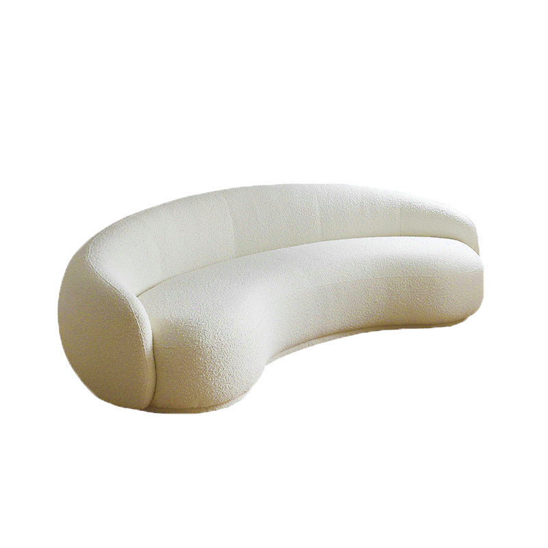 Scandinavian Tight Back Sofa with Tuxedo Arm for Apartment and Living Room