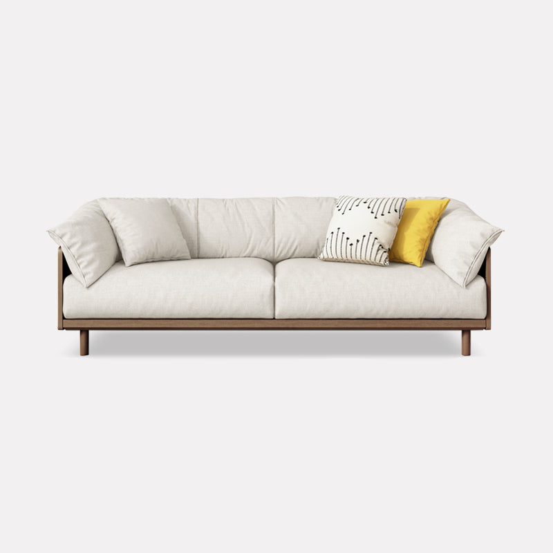 Stationary Cotton Living Room Pillow Top Arm Standard Cushions Seating