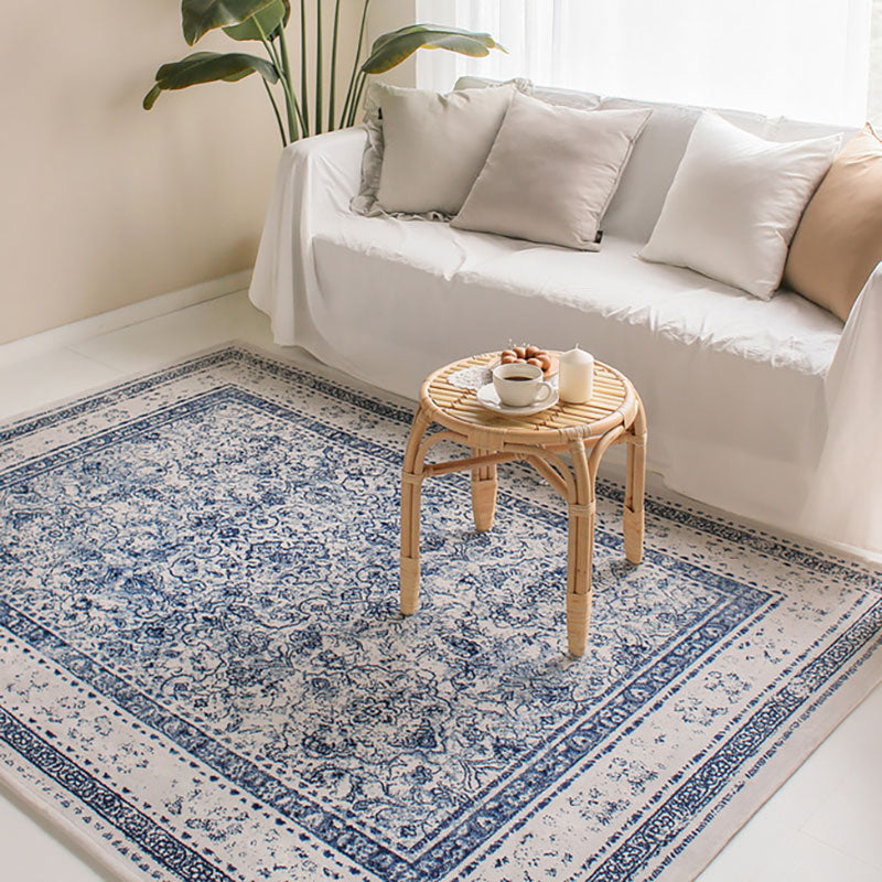 Light Brown Graphic Carpet Polyester Casual Carpet Washable Carpet for Home Decor