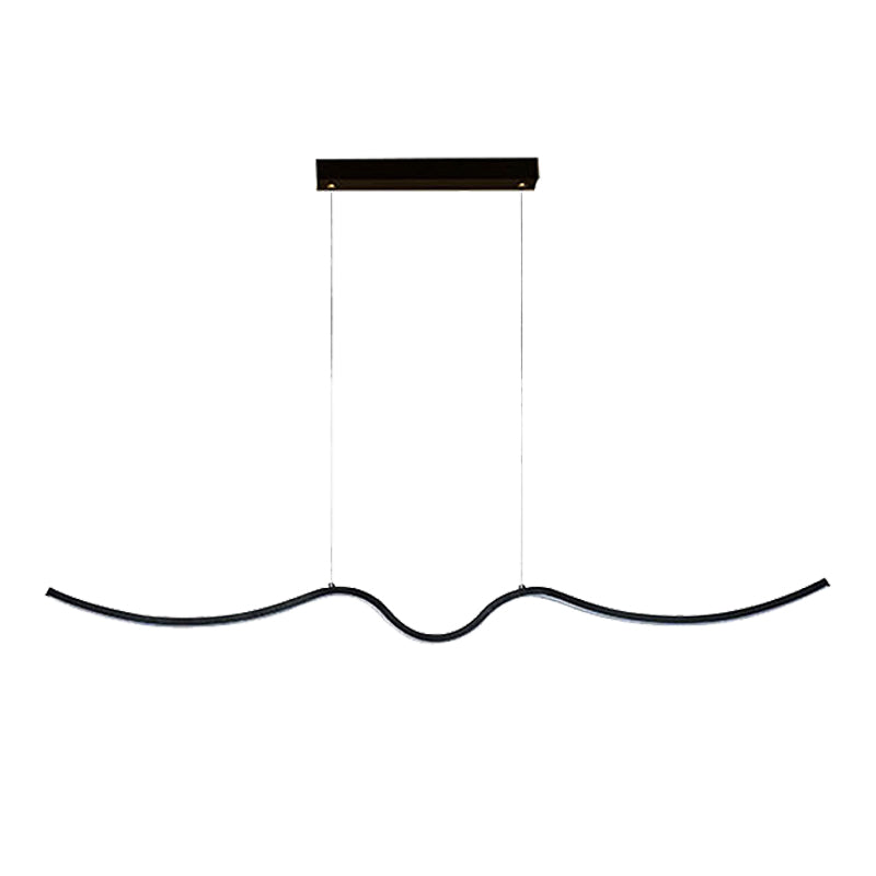 Modern Island Light Fixture Metal Dining Room Island Pendant Light