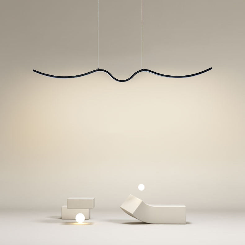 Modern Island Light Fixture Metal Dining Room Island Pendant Light
