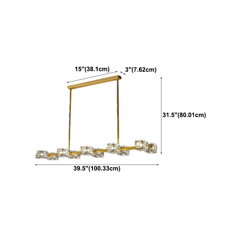 Simplicity Island Lighting Fixture Modern Style Pendant Lighting Fixture