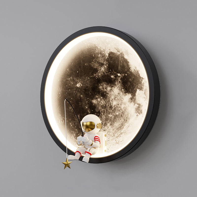 Children LED Wall Mount Light 1-Light Wall Light with Acrylic Shade for Kid's Room