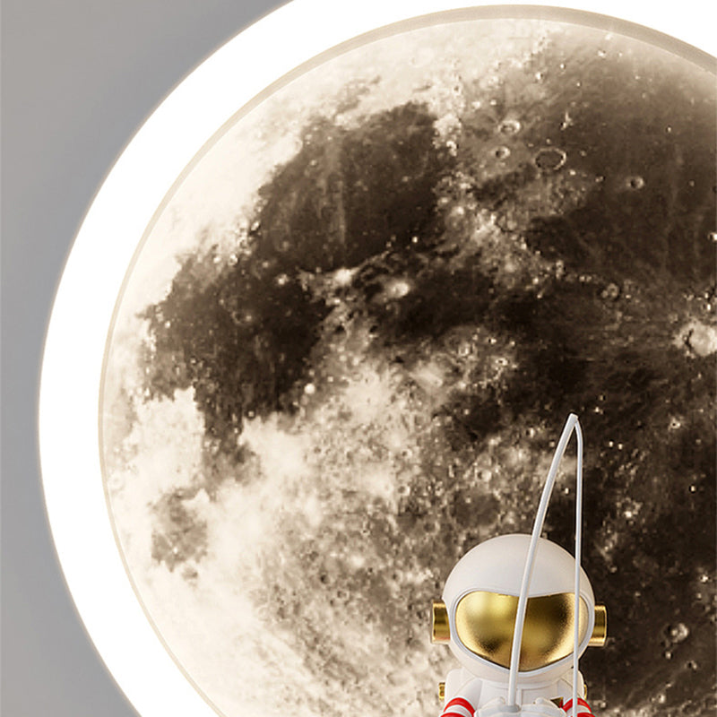 Children LED Wall Mount Light 1-Light Wall Light with Acrylic Shade for Kid's Room