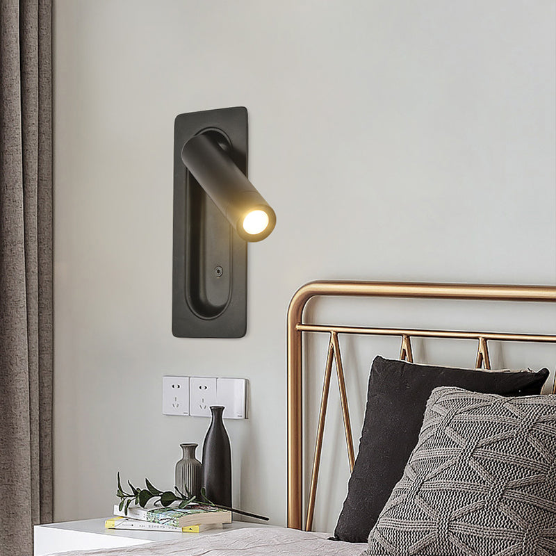 Metal Wall Lights Modern Style 1 Light Wall Sconce for Bedroom