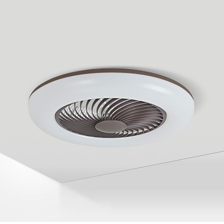 1 Light Ceiling Fan Lighting Modern Style Metal Ceiling Fan Light for Dining Room