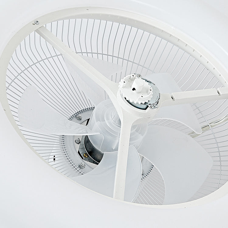 1 Light Ceiling Fan Lighting Modern Style Metal Ceiling Fan Light for Dining Room