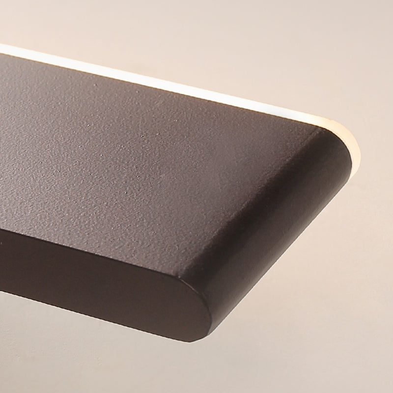 Square Shape Metal Wall Light Modern Style 1 Light Wall Lighting Fixtures