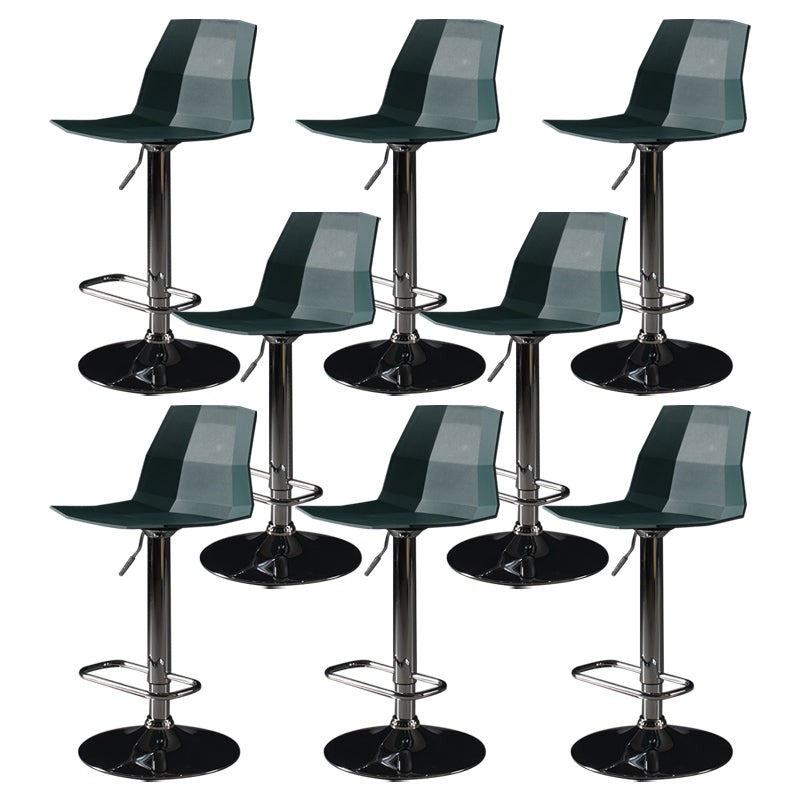 Living Room Nordic Adjustable Barstool PP Seat Bar Stool with Pedal