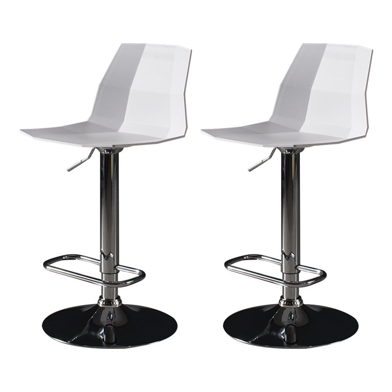 Living Room Nordic Adjustable Barstool PP Seat Bar Stool with Pedal