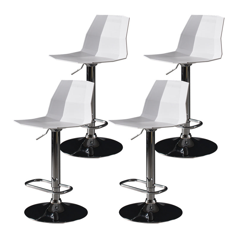 Living Room Nordic Adjustable Barstool PP Seat Bar Stool with Pedal