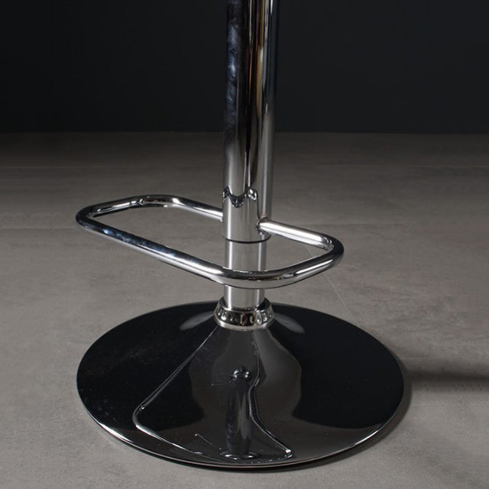 Living Room Nordic Adjustable Barstool PP Seat Bar Stool with Pedal