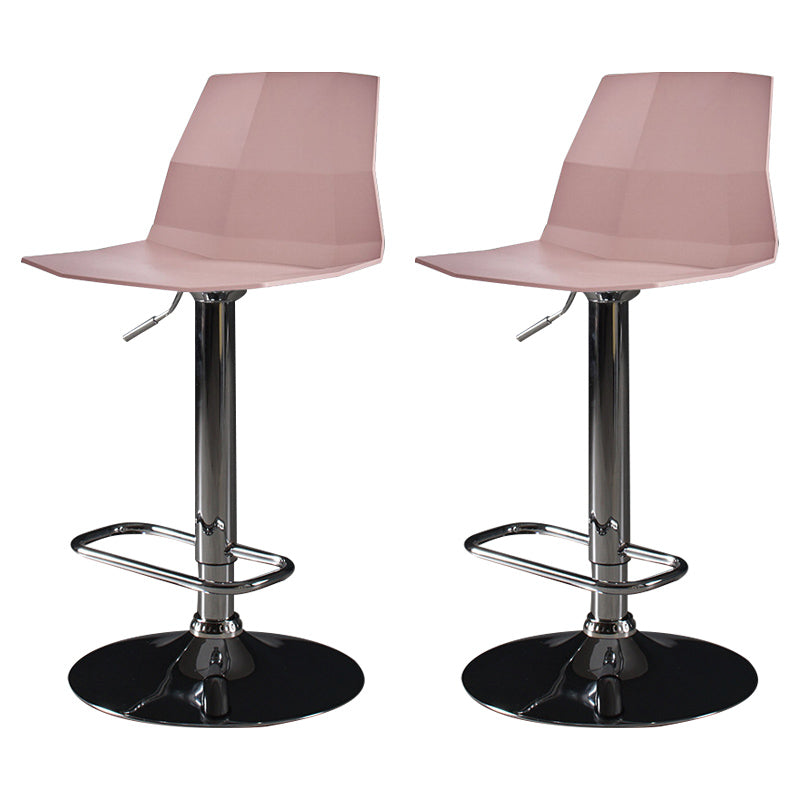 Living Room Nordic Adjustable Barstool PP Seat Bar Stool with Pedal