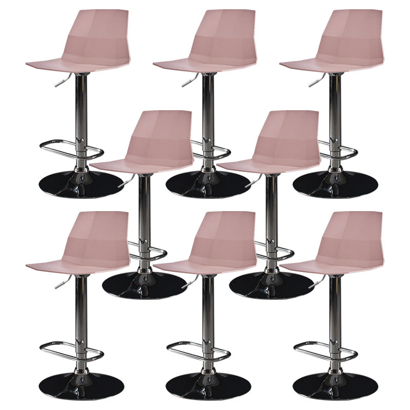 Living Room Nordic Adjustable Barstool PP Seat Bar Stool with Pedal