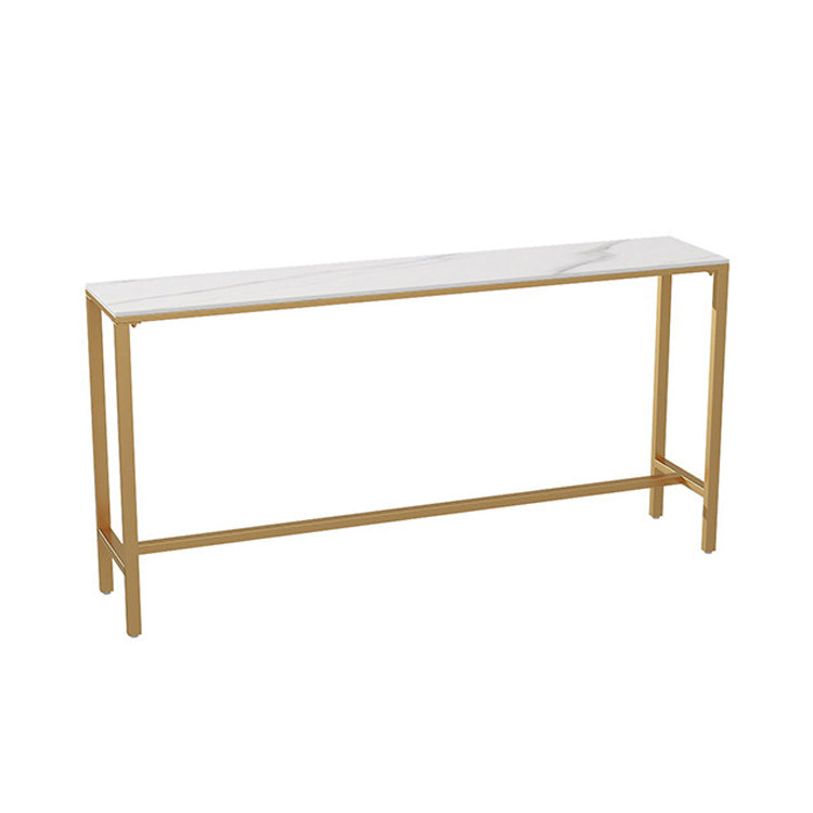 1/2/4 Piece Glam Matte Finish Pub Dining Set Sintered Stone Bar Table Set